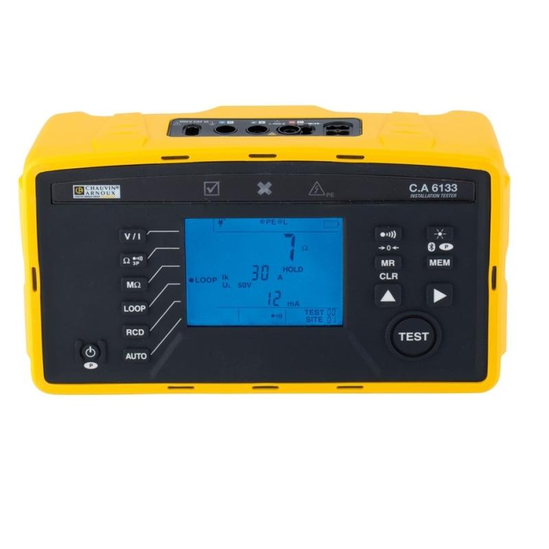 CA 6133 - новый тестер параметров безопасности электроустановок!