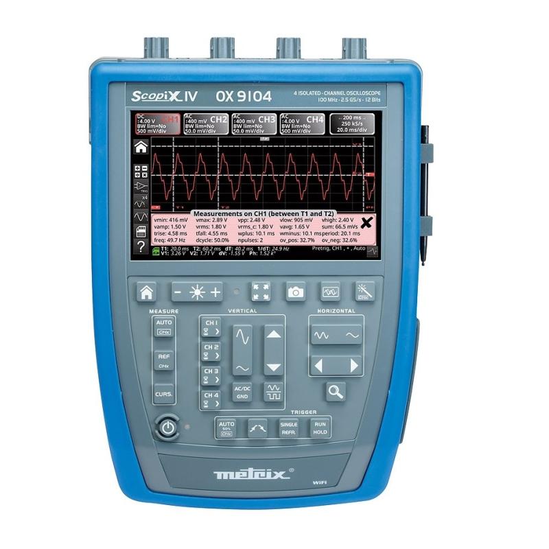 Сравнение осциллографов Chauvin Arnoux & Rohde-Schwarz & Fluke